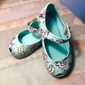 Mini Melissa peep toe